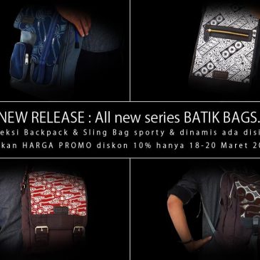 All New Series Batik Bags di Medogh, Sling Bag sampai Backpack
