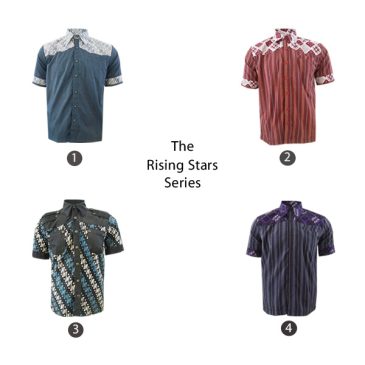 Kemeja Batik The Rising Stars – Fit untuk Formal & Casual